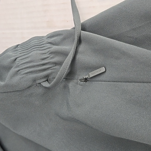 Athleta Blazer Green Prima Twill 4 - Picture 13 of 14